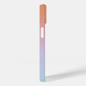 Paarse Ombre Sky gepersonaliseerd Initiaal monogra Case-Mate iPhone Case (Achterkant / Rechts)