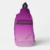 Paarse Ombre Sling Bag (Voorkant)