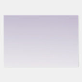 Paarse Ombre Sparkle Gold Glitter Hearts Inpakpapier Vel (Voorkant 2)