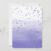 Paarse Ombre Stars Kaart (Achterkant)