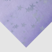 Paarse Ombre Stars Tissuepapier (Detail)
