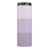 Paarse Ombre Striped Thermosbeker (Achterkant)