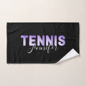 Paarse Ombre Trendy , de gepersonaliseerde tiener Handdoek (Handdoek)