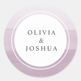 Paarse Ombre Trouw Envelope Zegel