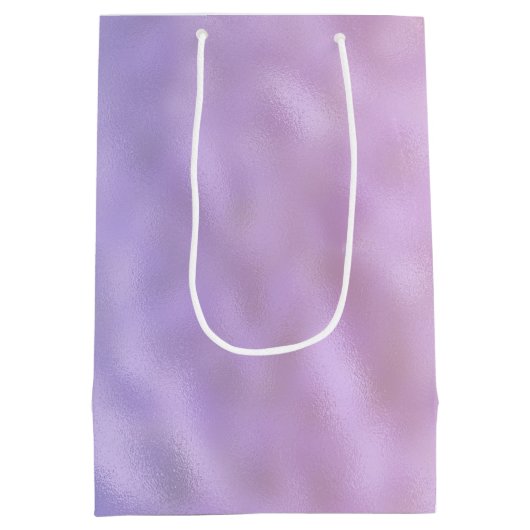 Paarse Ombre Unicorn Medium Cadeauzakje (Achterkant)