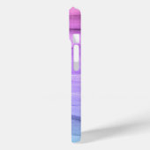 Paarse Ombre Waterverf Patroon Lagen Case-Mate iPhone Case (Achterkant / Links)