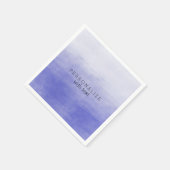 Paarse Ombre Waterverf Servetten (Hoek)