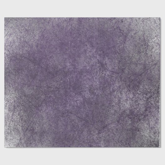 Paarse omhulling met vervormd zilver cadeaupapier (Vlak)