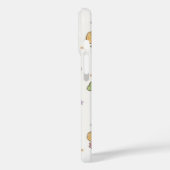 Paarse Onderwijzer School Nummers Patroon  Case-Mate iPhone Case (Achterkant / Links)