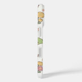 Paarse Onderwijzer School Nummers Patroon  Case-Mate iPhone Case (Achterkant / Rechts)