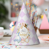 Paarse, Onederland, theefeest, 1e verjaardag Feesthoedjes