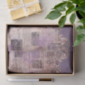 Paarse ontkoppeling van papier (Geschenk)