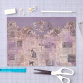 Paarse ontkoppeling van papier (Craft)