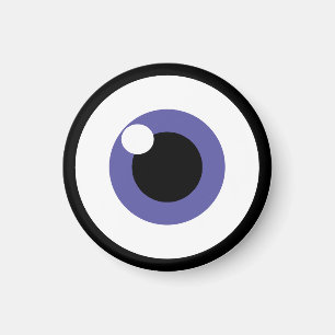 PAARSE OOG MAGNEET