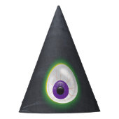 Paarse oogbal Derde oogoogoogooghoorn Feesthoedjes (Voorkant)