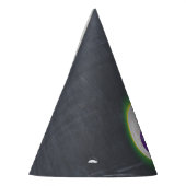 Paarse oogbal Derde oogoogoogooghoorn Feesthoedjes (Links)