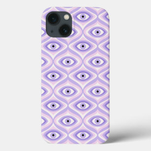 Paarse oogpatroon - Trippy Pastel Gothic Case-Mate iPhone Case