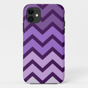 Paarse op paarse fade Chevron Style iPhone 5 hoesj Case-Mate iPhone Case