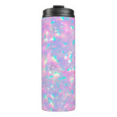 paarse opal ontwerp thermosbeker (Voorkant)