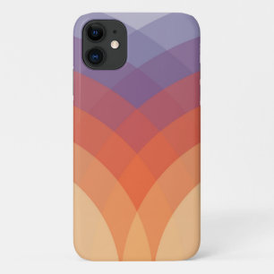 Paarse, oranje en blauwe kleurrijke pastelbogen Case-Mate iPhone case