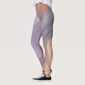 Paarse oranje leggings voor het afdrukken van vloe (Links)