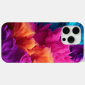 Paarse Oranje Roze Torquoise Case-Mate iPhone Case (Achterkant (horizontaal))
