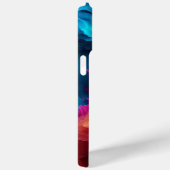 Paarse Oranje Roze Torquoise Case-Mate iPhone Case (Achterkant / Rechts)