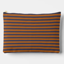 Paarse Oranje Strepen Patroon Groot Etui