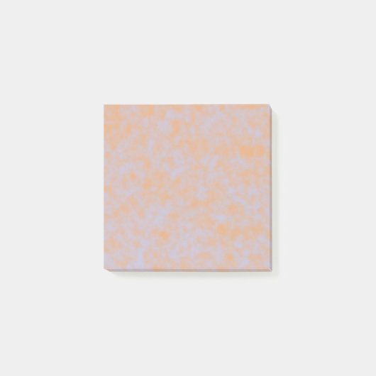 Paarse & Oranje Terracotta Waterverf Stijlvol Post-it® Notes (Voorkant)
