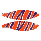 Paarse & Oranje tijgerstrips Basketbal (Panelen)