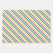 PAARSE ORANJE YELLOW MARDI GARS THEMA INPAKPAPIER VEL (Voorkant 2)