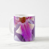 Paarse Orchid Koffiemok (Voorkant links)