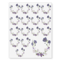 Paarse Orchid Lavender Flowers Floral Wreator