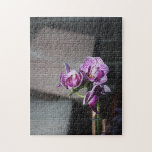 Paarse Orchid Legpuzzel (Verticaal)