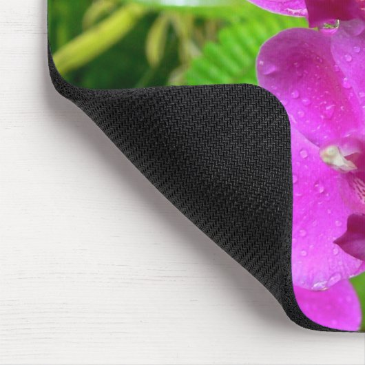 Paarse Orchid Muismat (Hoek)