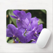 Paarse Orchid Muismat (Met muis)