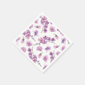 Paarse Orchid Napkins Servet (Hoek)