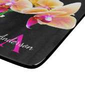 Paarse Orchid Snijplank (Hoek)