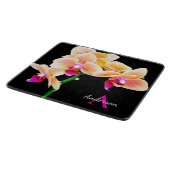 Paarse Orchid Snijplank (Hoek)