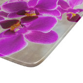 Paarse Orchid Snijplank (Hoek)
