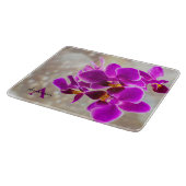 Paarse Orchid Snijplank (Hoek)