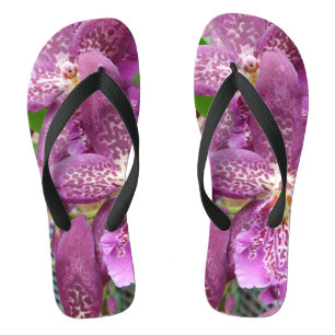 Paarse Orchid Teenslippers