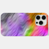 Paarse Orchid Wavy Texture Case-Mate iPhone Case (Achterkant (horizontaal))