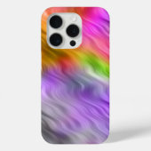 Paarse Orchid Wavy Texture Case-Mate iPhone Case (Achterkant)