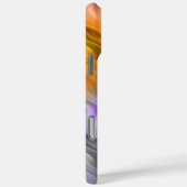 Paarse Orchid Wavy Texture Case-Mate iPhone Case (Achterkant / Rechts)