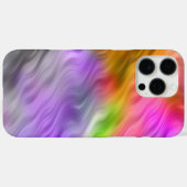 Paarse Orchid Wavy Texture Case-Mate iPhone Case (Achterkant (horizontaal))