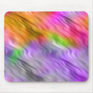 Paarse Orchid Wavy Texture Muismat