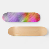 Paarse Orchid Wavy Texture Skateboard (Horizontaal)
