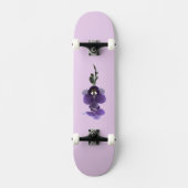Paarse orchidebloem, Skateboard (Voorkant)