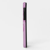 Paarse orchidee Abstracte kunst Case-Mate iPhone Case (Achterkant/links)